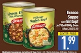 Suppe im EDEKA Prospekt Suppe von Erasco im aktuellen EDEKA Prospekt für 1,99 €