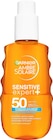 Sonnenspray sensitiv expert+ hydrating sun water, LFS 50 von Garnier Ambre Solaire im aktuellen dm-drogerie markt Prospekt