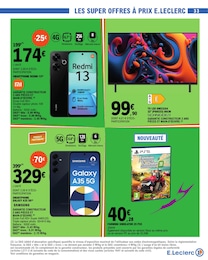 Offre Smartphone Samsung dans le catalogue E.Leclerc du moment à la page 30