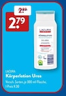 Körperlotion Urea von LACURA für 2,79 € bei ALDI SÜD im Angebot Körperlotion Urea von LACURA im aktuellen ALDI SÜD Prospekt