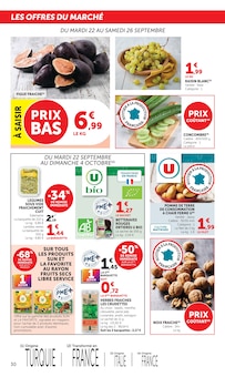 Promotion Menthe dans le prospectus Super U, valable du 22/09/2026 au 04/10/2026 Promo Menthe dans le catalogue Super U du moment à la page 30