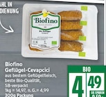 Geflügel-Cevapcici von Biofino für 4,49 € bei EDEKA im Angebot Geflügel-Cevapcici von Biofino im aktuellen EDEKA Prospekt