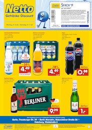 Netto Marken-Discount Prospekt für Ahrensfelde mit 2 Seiten Netto Marken-Discount Prospekt für Ahrensfelde: "DER ORT, AN DEM DU IMMER AUSGEZEICHNETE PREISE FINDEST.", 2 Seiten, 27.10.2025 - 01.11.2025