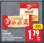 Croissants von 7 Days für 1,79 € bei EDEKA im Angebot Croissants von 7 Days im aktuellen EDEKA Prospekt