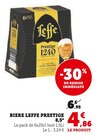 Biere prestige 8,5° - Leffe en promo chez Super U Amiens à 4,86 €