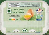 Promo Oeufs frais plein air bleu-blanc-coeur à 1,59 € dans le catalogue Super U à Port Joinville