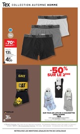 Promos Chaussettes dans le catalogue "Tex" de Carrefour à la page 9 Promos Chaussettes dans le catalogue "Tex" de Carrefour à la page 9