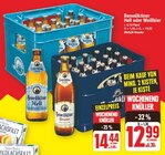 Aktuelles Hell oder Weißbier Angebot bei E center in Falkensee ab 12,99 €