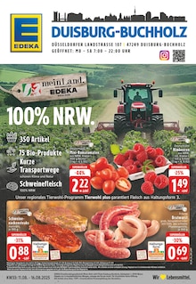Aktueller EDEKA Prospekt "Aktuelle Angebote" Seite 1 von 24 Seiten für Duisburg