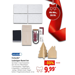 Laubsägen-Bastel-Set