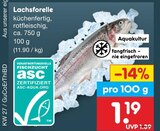 Lachsforelle Angebote bei Netto Marken-Discount Rostock für 1,19 €