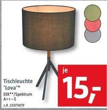 Tischleuchte 'Lova'* bei BAUHAUS in München Tischleuchte 'Lova'* im Angebot bei BAUHAUS München für 15,00 €