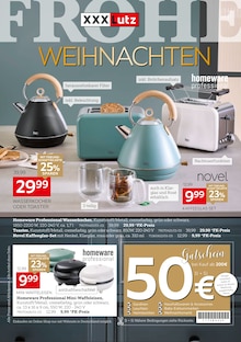 XXXLutz Möbelhäuser Prospekt FROHE WEIHNACHTEN mit 16 Seiten