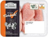 Frische Puten-Medaillons Angebote von Qualitätsmetzgerei Wilhelm Brandenburg bei REWE Mainz für 6,66 €