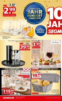 Tafel-Set im aktuellen Segmüller Prospekt (München) Tafel-Set im Segmüller Prospekt "Highlight Angebote" mit 48 Seiten (München)