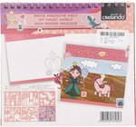 Livre de pochoirs - CRELANDO en promo chez Lidl Poitiers à 1,99 €