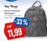 Damen-Rucksack "Norwegen" Angebote von Tony Brown bei Kaufhaus Stolz Cuxhaven für 11,99 €