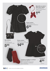 Promos Sous-Vêtements Femme dans le catalogue "Cette semaine : des vêtements de fête, des décorations et bien plus encore." de Zeeman à la page 7