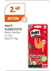 Klebestifte im Angebot bei Müller in Ulm Klebestifte Angebote von Pritt bei Müller Ulm für 2,49 €