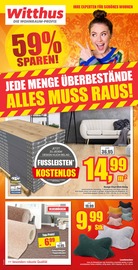 Aktueller Witthus Heimtex-Fachmarkt GmbH Prospekt mit Teppich, "IHRE EXPERTEN FÜR SCHÖNES WOHNEN", Seite 1