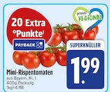 EDEKA Rain - Mini-Rispentomaten Angebot im Prospekt Mini-Rispentomaten bei EDEKA im Rain Prospekt für 1,99 €