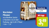 Pilsener Angebote von Warsteiner bei Markant Kiel für 3,49 €