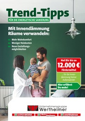 Götz + Moriz Baumärkte Prospekt der aktuellen Woche mit 10 Seiten, gültig von 17.10.2025 bis 26.10.2025, in Müllheim und Umgebung Aktueller Götz + Moriz Baumärkte Prospekt in Müllheim und Umgebung, "Trend-Tipps für die energetische Sanierung" mit 10 Seiten, 17.10.2025 - 26.10.2025