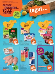 tegut Red Bull im Prospekt 