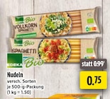 Nudeln im Angebot bei EDEKA in Gelsenkirchen Nudeln Angebote von EDEKA Bio bei EDEKA Gelsenkirchen für 0,75 €
