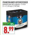 Hefeweissbier Alkoholfrei Angebote von Franziskaner bei Marktkauf Bielefeld für 8,99 €