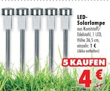 LED-Solarlampe im aktuellen Mäc-Geiz Prospekt