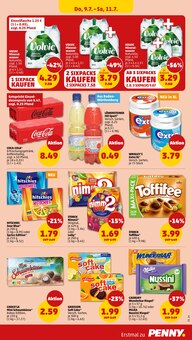Cola im aktuellen Penny Prospekt (Ulm) Cola im Penny Prospekt "Wer günstig will, muss Penny." mit 44 Seiten (Ulm)