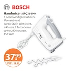 Handmixer MFQ36400 Angebote von Bosch bei V-Markt Augsburg für 37,99 €