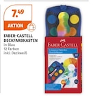 Kuenstlerbedarf im Müller Prospekt DECKFARBKASTEN von FABER-CASTELL im aktuellen Müller Prospekt für 7,49 €