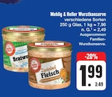 Aktuelles Wurstkonserve Angebot bei E center in Fürth ab 1,99 €