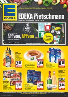 EDEKA Prospekt für Biebelried mit 28 Seiten EDEKA Prospekt für Biebelried: Top Angebote!, 28 Seiten, 06.12.2021 - 11.12.2021