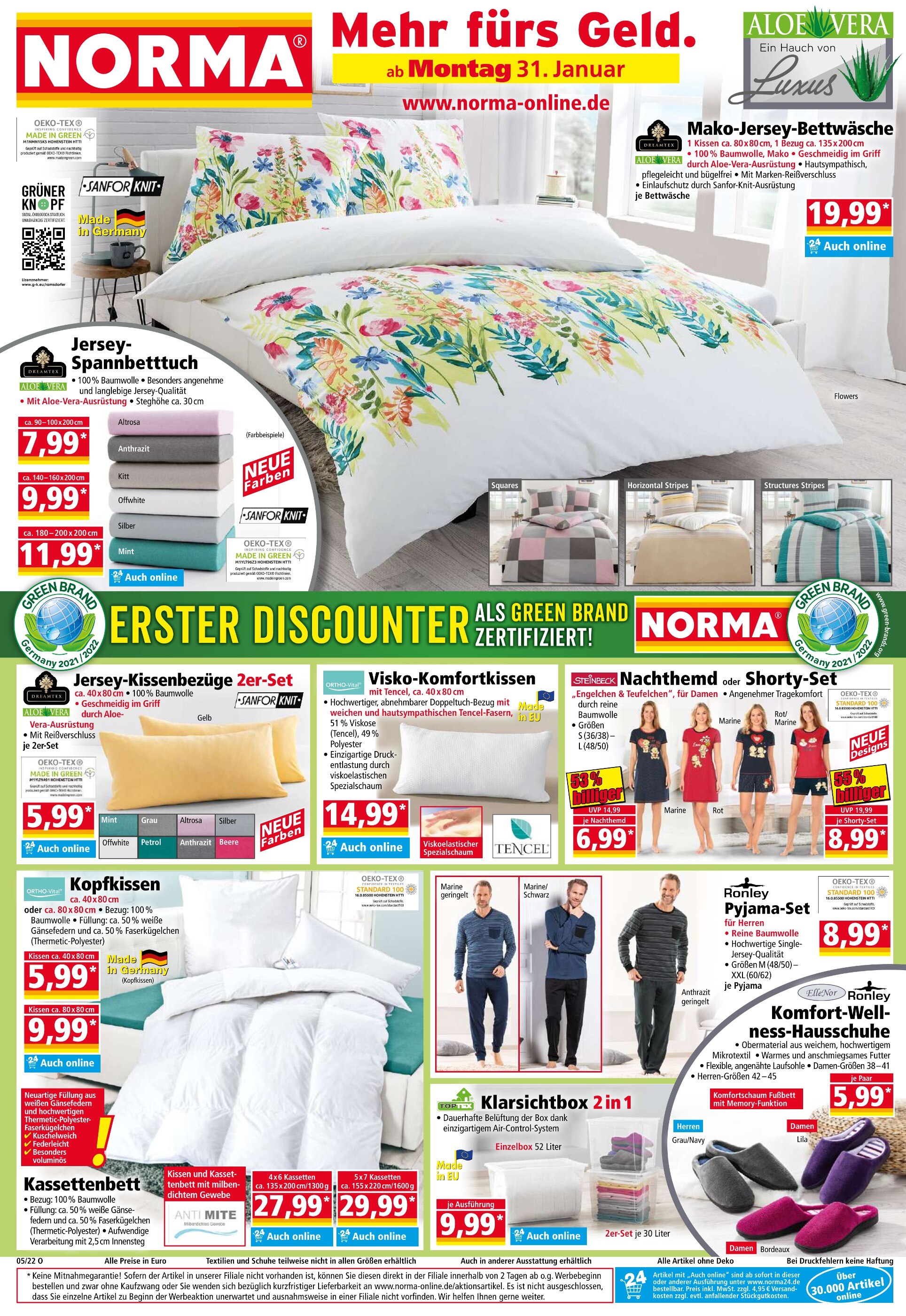 Norma Prospekt für Mühlhausen mit 16 Seiten Norma Prospekt für Mühlhausen: "Top Angebote", 16 Seiten, 31.01.2022 - 05.02.2022