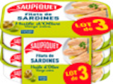 FILETS DE SARDINES À L’HUILE D’OLIVE - SAUPIQUET - Supeco à Cannes FILETS DE SARDINES À L’HUILE D’OLIVE - SAUPIQUET en promo chez Supeco Cannes à 1,98 €
