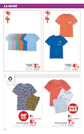 Promotion Vêtements Homme dans le prospectus Hyper U, valable du 29/04/2025 au 11/05/2025 Promo Vêtements Homme dans le catalogue Hyper U du moment à la page 54
