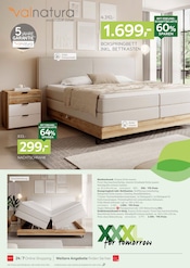 Aktueller XXXLutz Möbelhäuser Prospekt mit Boxspringbett, "Exklusive Möbelkreationen", Seite 20