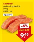 Aktuelles Lachsfilet Angebot bei Netto Marken-Discount in Essen ab 9,49 €