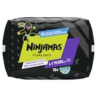 Culottes Ninjamas Pyjama Pants - PAMPERS en promo chez Carrefour Clichy à 8,99 €