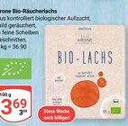 Bio-Räucherlachs im Angebot bei GLOBUS in Siegen Bio-Räucherlachs Angebote von Krone bei GLOBUS Siegen für 3,69 €