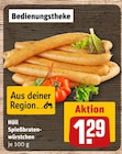 Höll Spießbratenwürstchen im Angebot bei REWE in Tübingen Höll Spießbratenwürstchen Angebote bei REWE Tübingen für 1,29 €
