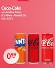 Fanta oder Coca-Cola Zero Sugar oder Coca-Cola Original Taste im Angebot bei Getränke Hoffmann in Weiden Fanta oder Coca-Cola Zero Sugar oder Coca-Cola Original Taste Angebote von Coca-Cola bei Getränke Hoffmann Weiden für 0,99 €