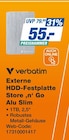 Externe HDD-Festplatte Store 'n' Go Alu Slim bei expert im Neustadt Prospekt für 55,00 €