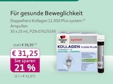 Arzneimittel im mea - meine apotheke Prospekt Kollagen 11.000 Plus system von Doppelherz im aktuellen mea - meine apotheke Prospekt für 31,25 €