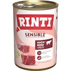 RINTI Sensible Rind & Reis 400 g im Angebot bei Zookauf in Bremen RINTI Sensible Rind & Reis 400 g Angebote von Rinti bei Zookauf Bremen für 1,69 €