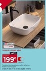 Vasque à poser Ares à 199,00 € dans le catalogue Gedimat