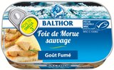 Foie de morue - Balthor en promo chez Colruyt Saint-Étienne à 2,04 €